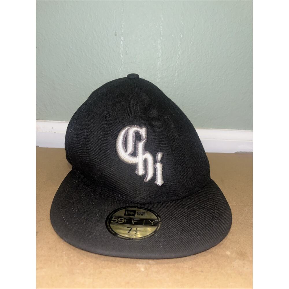 New Era Black Chicago White Sox 2021 City Connect 59FIFTY Fitted Hat 7 1/2